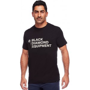 Black Diamond Camiseta Stacked Logo Tee